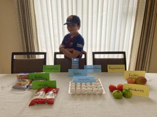 Tipos de alimentos, Carlos Mendizábal