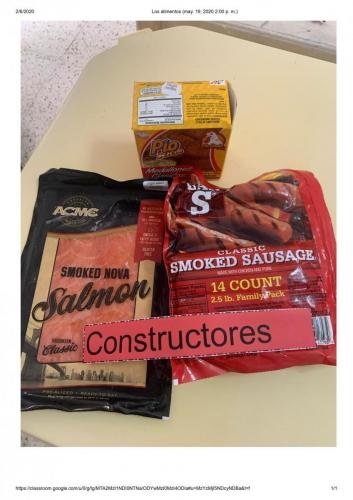 Tipos de alimentos, Doménico de León 2