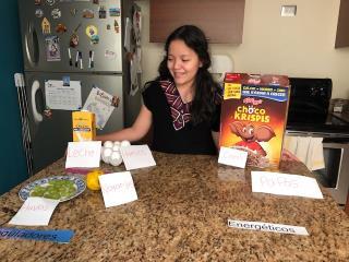 Tipos de alimentos, Fátima Hernández