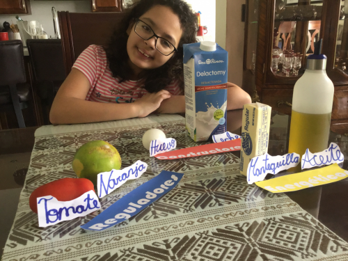 Tipos de alimentos, Inés Melgar