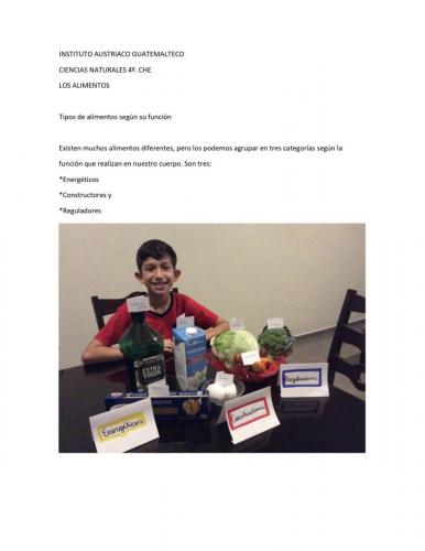 Tipos de alimentos, Juan Morales