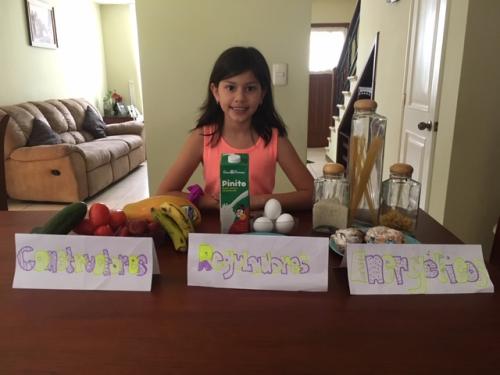 Tipos de alimentos, María del Pilar Wong