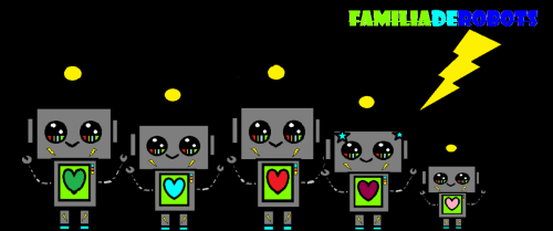 1A Santiago Zecena - Familia de robots